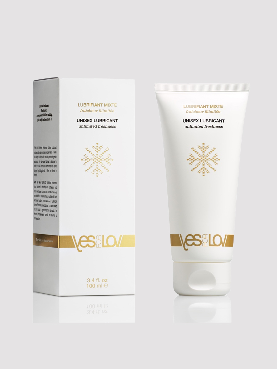Yesforlov Unlimited Freshness Wasserbasiertes Gleitgel, Weiss, 100 Ml, Wasserbasiert - Amorana