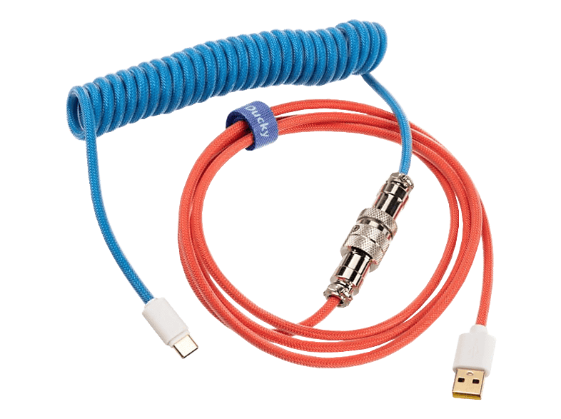 DUCKY Premicord Cable - USB-Kabel (Blau/Rot)