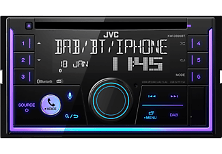 JVC KW-DB95BT - Autoradio (2 DIN (Doppel-DIN), Schwarz)