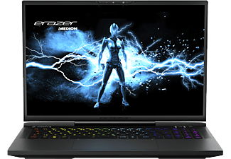 MEDION ERAZER Beast X40 (MD 62505) - Gaming Notebook, 17 ', Intel® Core™ i9, 1 TB SSD, 32 GB RAM, NVIDIA® GeForce® RTX™ 4080, Schwarz