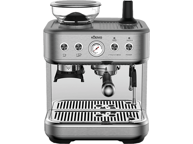 KOENIG Baressa - Espressomaschine (Edelstahl)