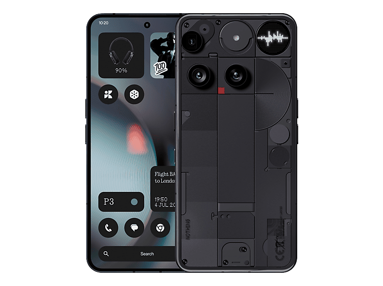 NOTHING Phone (3) 256 GB Schwarz Dual SIM
