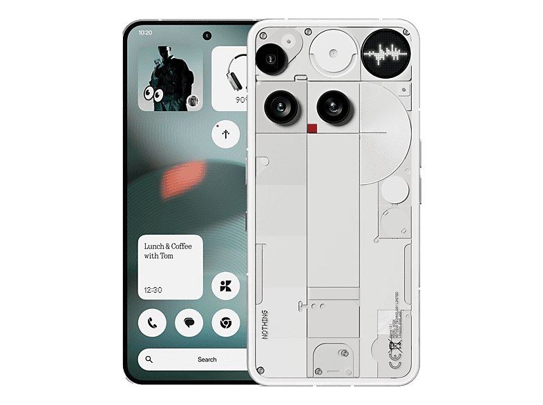 NOTHING Phone (3) 256 GB Weiss Dual SIM