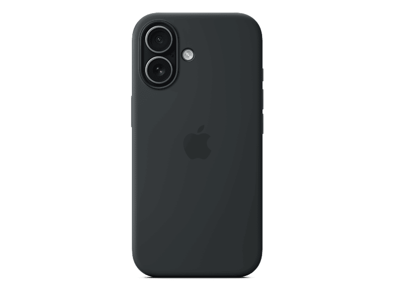 APPLE Silikon Case mit MagSafe, Backcover, Apple, iPhone 17, Black