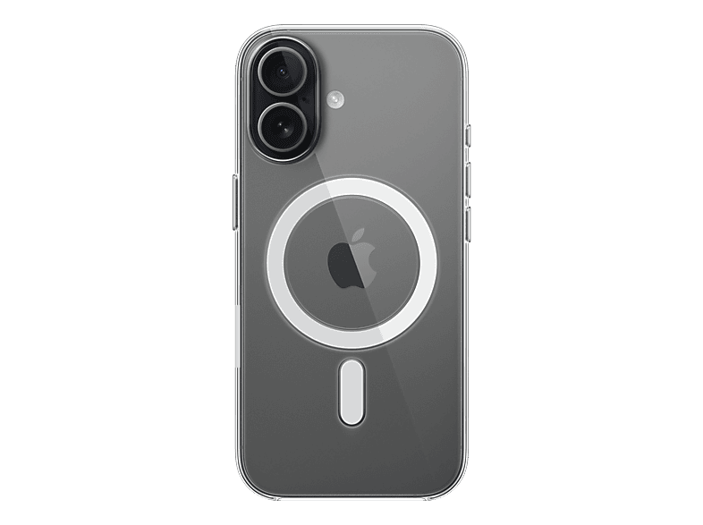 APPLE Clear Case mit MagSafe, Backcover, Apple, iPhone 17, Transparent