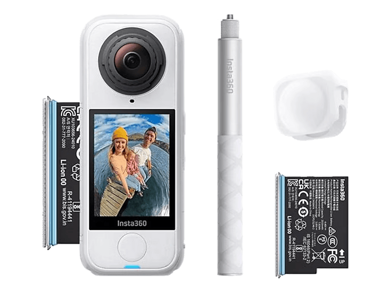 INSTA360 X4 Air Starter Bundle Actioncam , WLAN