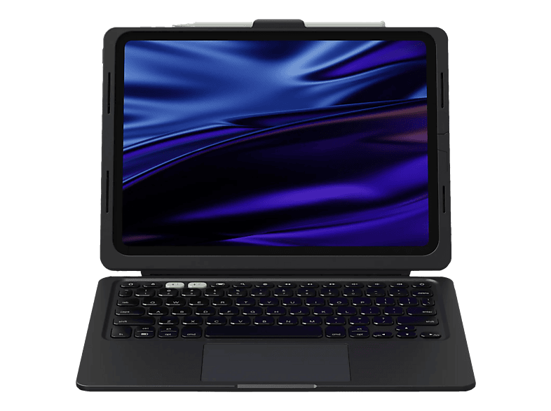 ZAGG Pro Keys Connect iPad Pro11 M4 (CH) Tablet-Tastatur mit Schutzhülle Schwarz