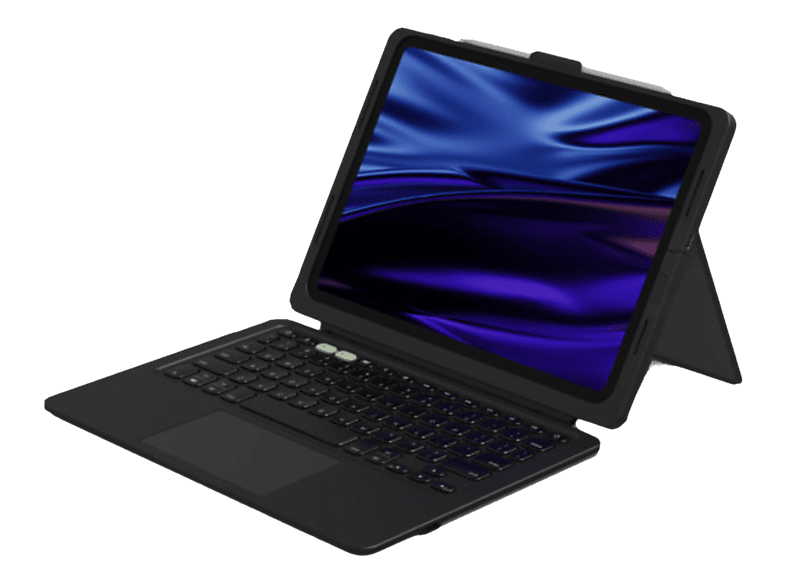 ZAGG Pro Keys Connect iPad A16 10th gen. (CH) Tablet-Tastatur mit Schutzhülle Schwarz
