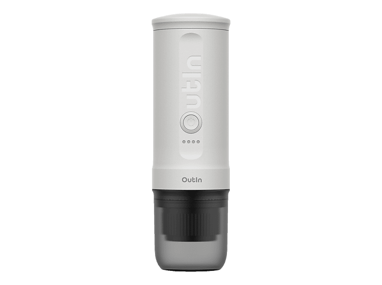OUTIN Nano Tragbare Espressomaschine Pearl White