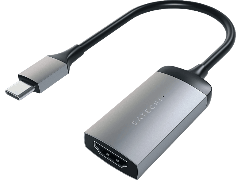 SATECHI ST-TC4KHAM Adapter USB-C zu HDMI 4K, Grau/Schwarz