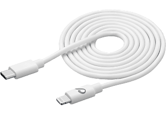 CELLULAR LINE USBDATAC2LMFI3MW - USB-C zu Lightning Kabel (Weiss)