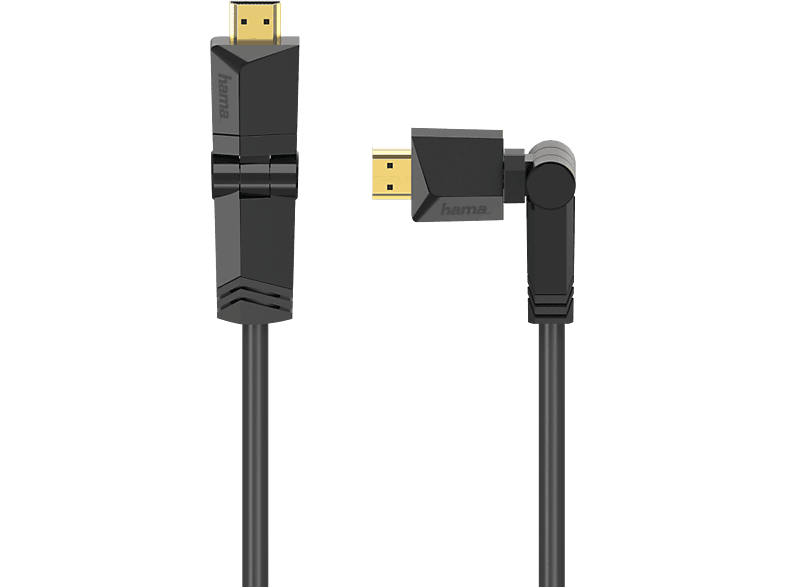 HAMA 00205011 Rotation - HDMI-Kabel (Schwarz)