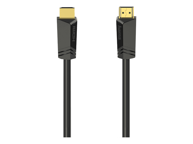 HAMA 205008 HS HDMI 4K M/M 7.5M - HDMI-Kabel (Schwarz)