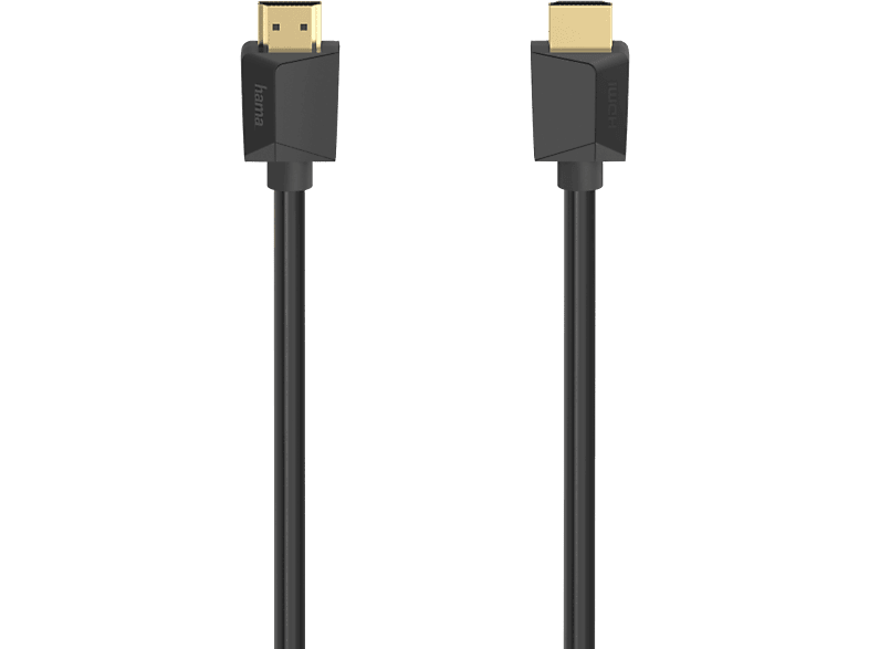 HAMA 200700 HS HDMI 8K M/M 2M - HDMI-Kabel, 2 m, Schwarz