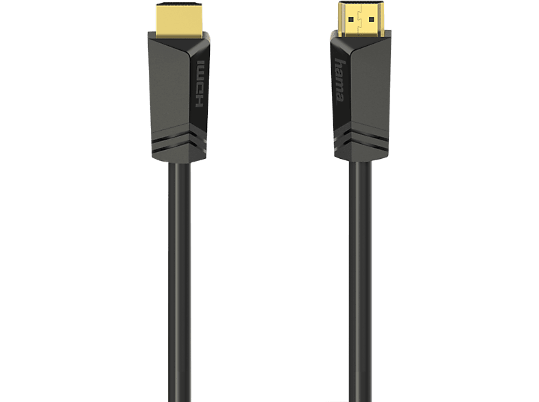 HAMA 205010 HS HDMI M/M 4K 15M - HDMI-Kabel (Schwarz)
