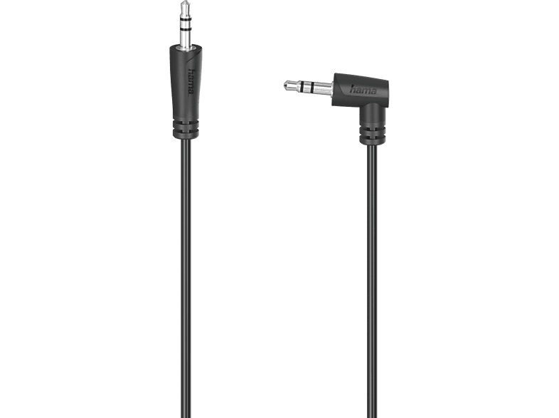 HAMA 200723 AUX3 M/M 1.5M - Audio-Kabel (Schwarz)
