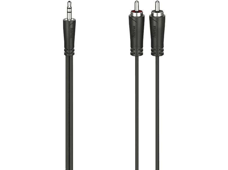 HAMA 00205112 - Audio-Kabel (Schwarz)