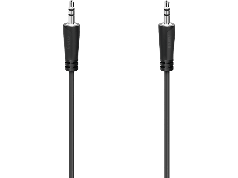 HAMA 00205287 - Audio-Kabel (Schwarz)