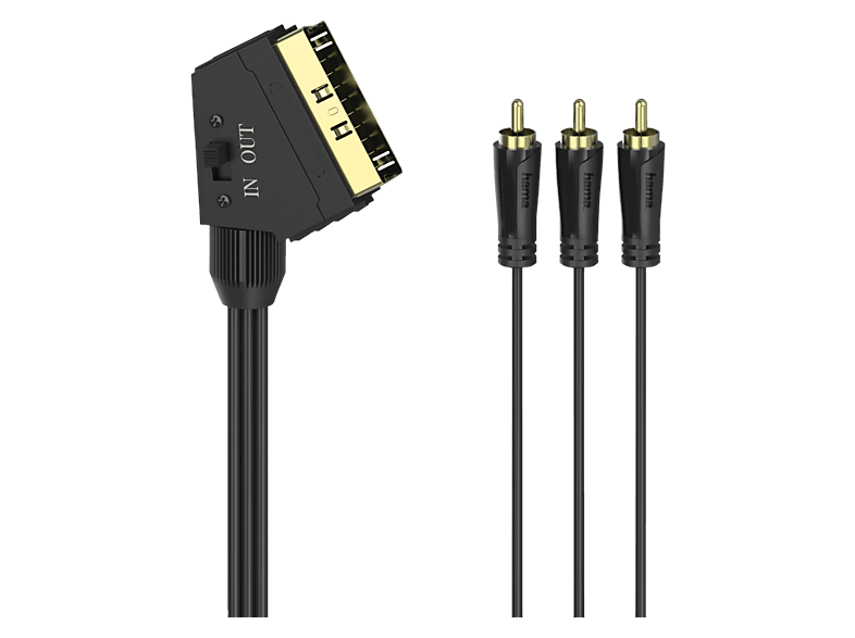HAMA 00205156 - Video-Kabel (Schwarz)
