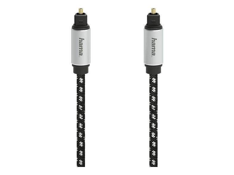 HAMA 00205448 - Optisches Kabel (Schwarz/Grau)