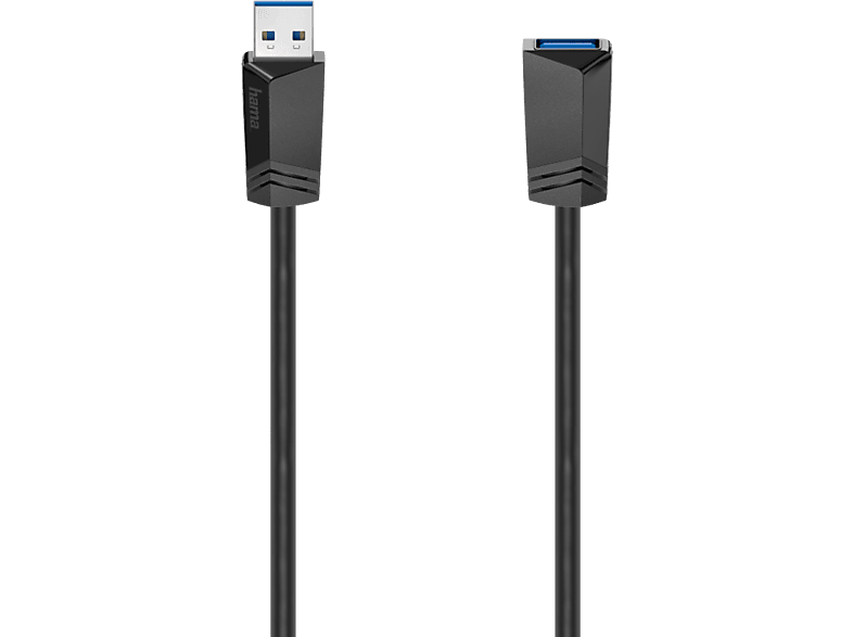 HAMA 200628 - USB-Kabel, 1.5 m, 5 Gbit/s, Schwarz