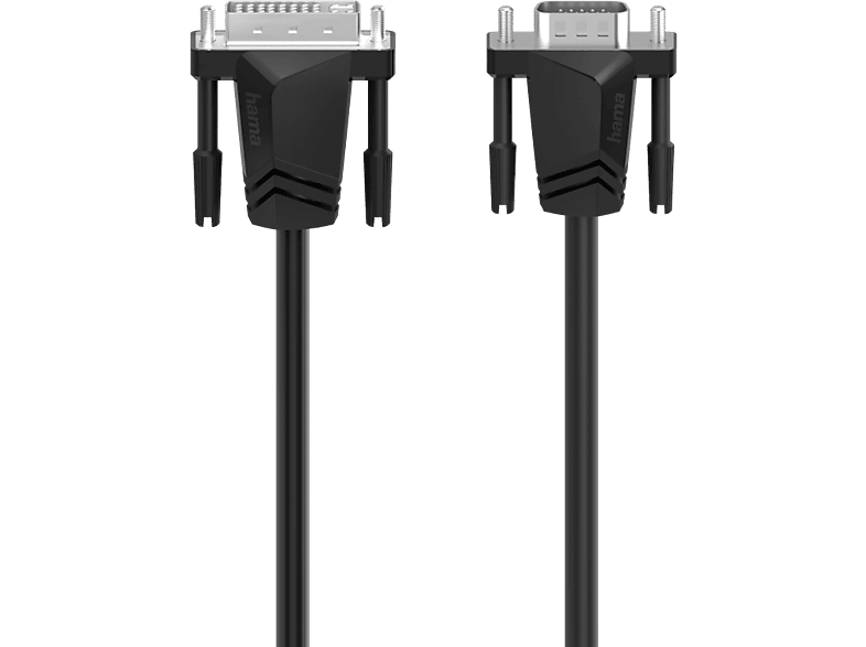 HAMA 00200714 - Video-Kabel, 1.5 m, Schwarz