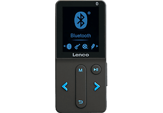 LENCO Xemio 280 - MP3 Player (8 GB, Schwarz/Blau)