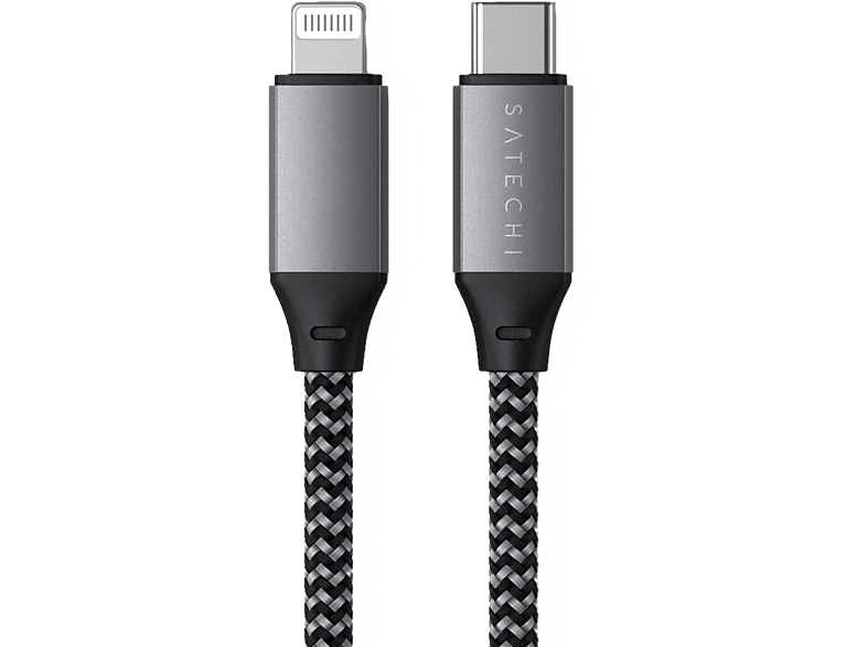 SATECHI ST-TCL10M - USB-C zu Lightning Kabel (Space Gray)