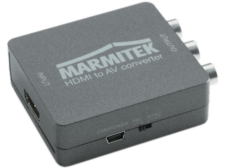 MARMITEK CONNECT HA13 HDMI/AV - HDMI Konverter (Schwarz)