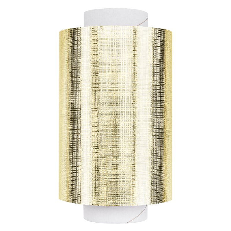 Fripac Alu-Haarfolie Super-Plus 15 my Geprägt, 100 m x 12 cm Gold