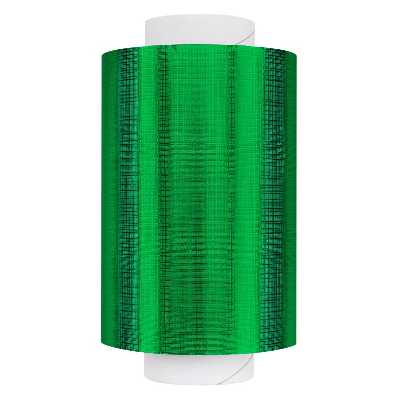 Fripac Alu-Haarfolie Super-Plus 15 my Geprägt, 100 m x 12 cm Grün