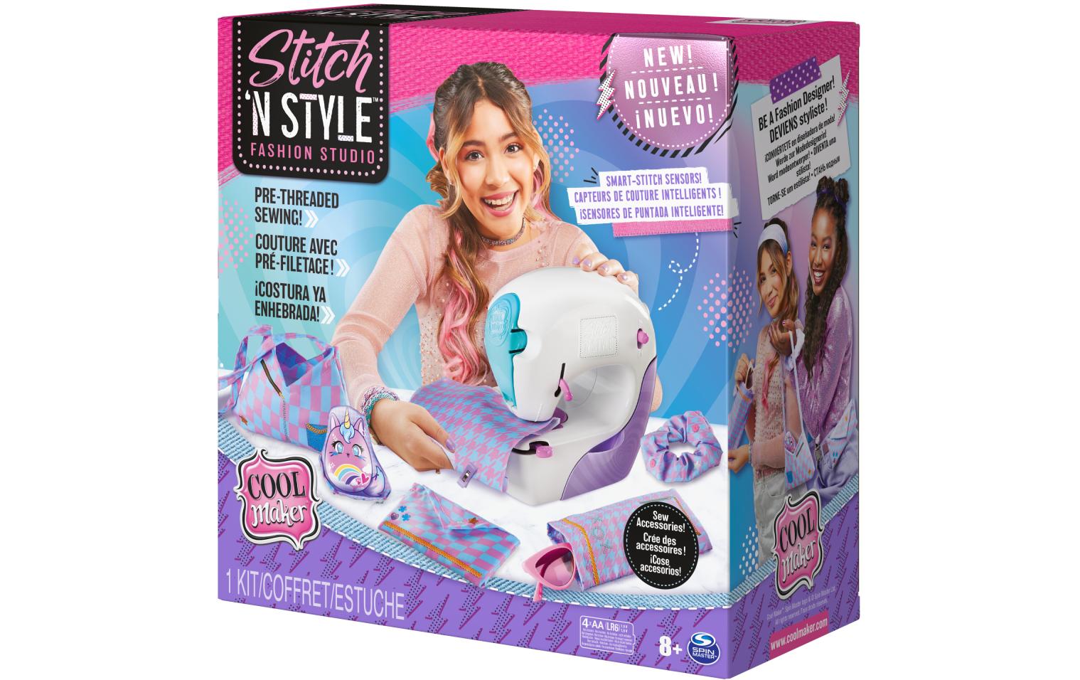 Spin Master Kinder-Nähmaschine »Stitch n Style Fashion Studio«