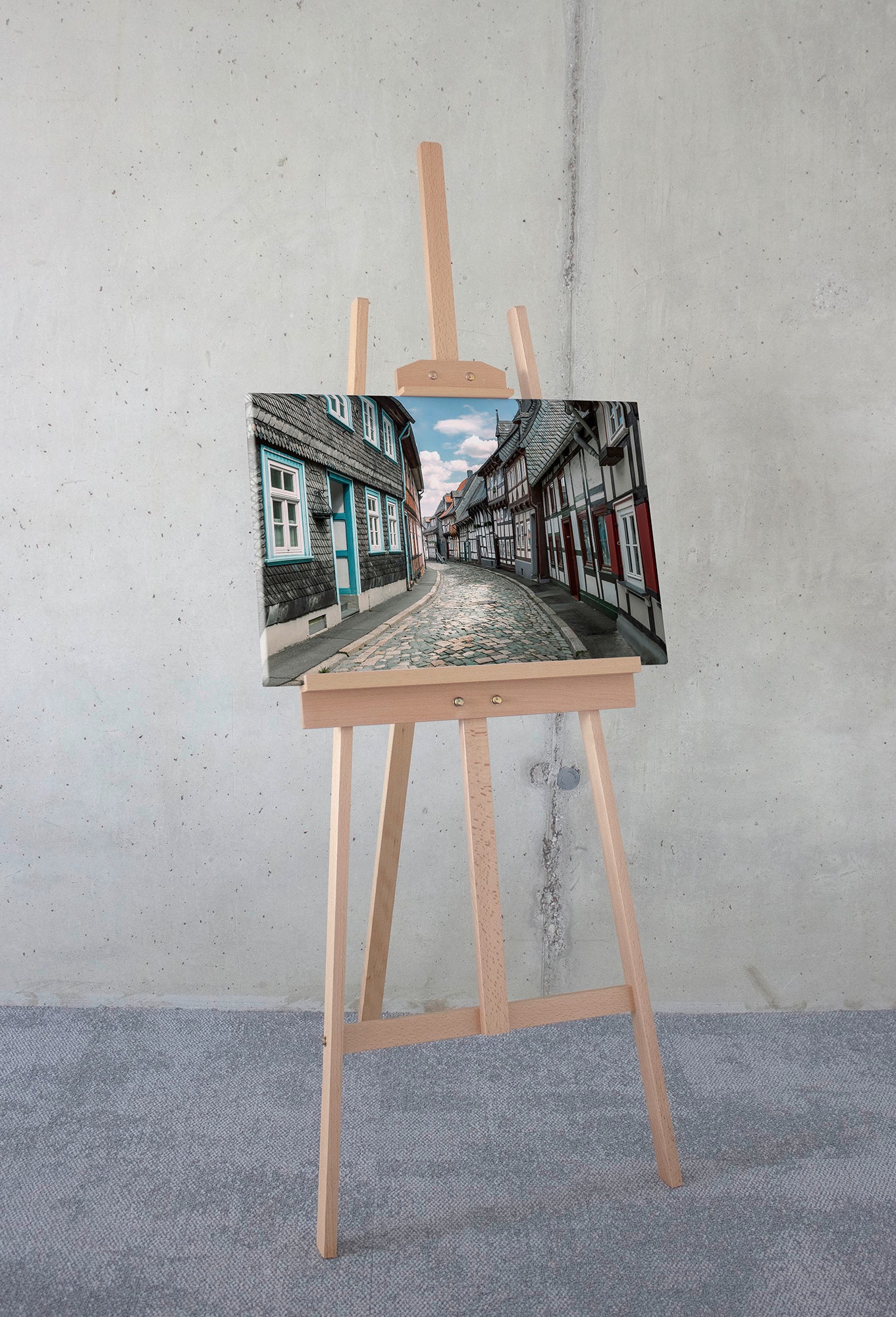 Komar Leinwandbild »Keilrahmenbild - Narrow Trails - Grösse 60 x 40 cm«, Baum-Blätter-Natur-Berge-Blumen-Foto-Jahreszeiten-Landschaft-Meer-Strand-Palmen, (Packung, 1 St.), Deutsches Qualitätsvlies (155 g/m²)