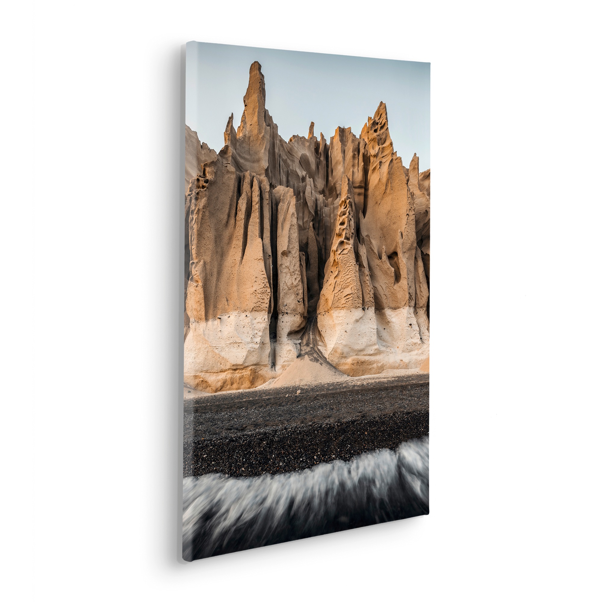 Komar Leinwandbild »Keilrahmenbild - Stone Towers - Grösse 40 x 60 cm«, Baum-Blätter-Natur-Berge-Blumen-Foto-Jahreszeiten-Landschaft-Meer-Strand-Palmen, (Packung, 1 St.), Deutsches Qualitätsvlies (155 g/m²)