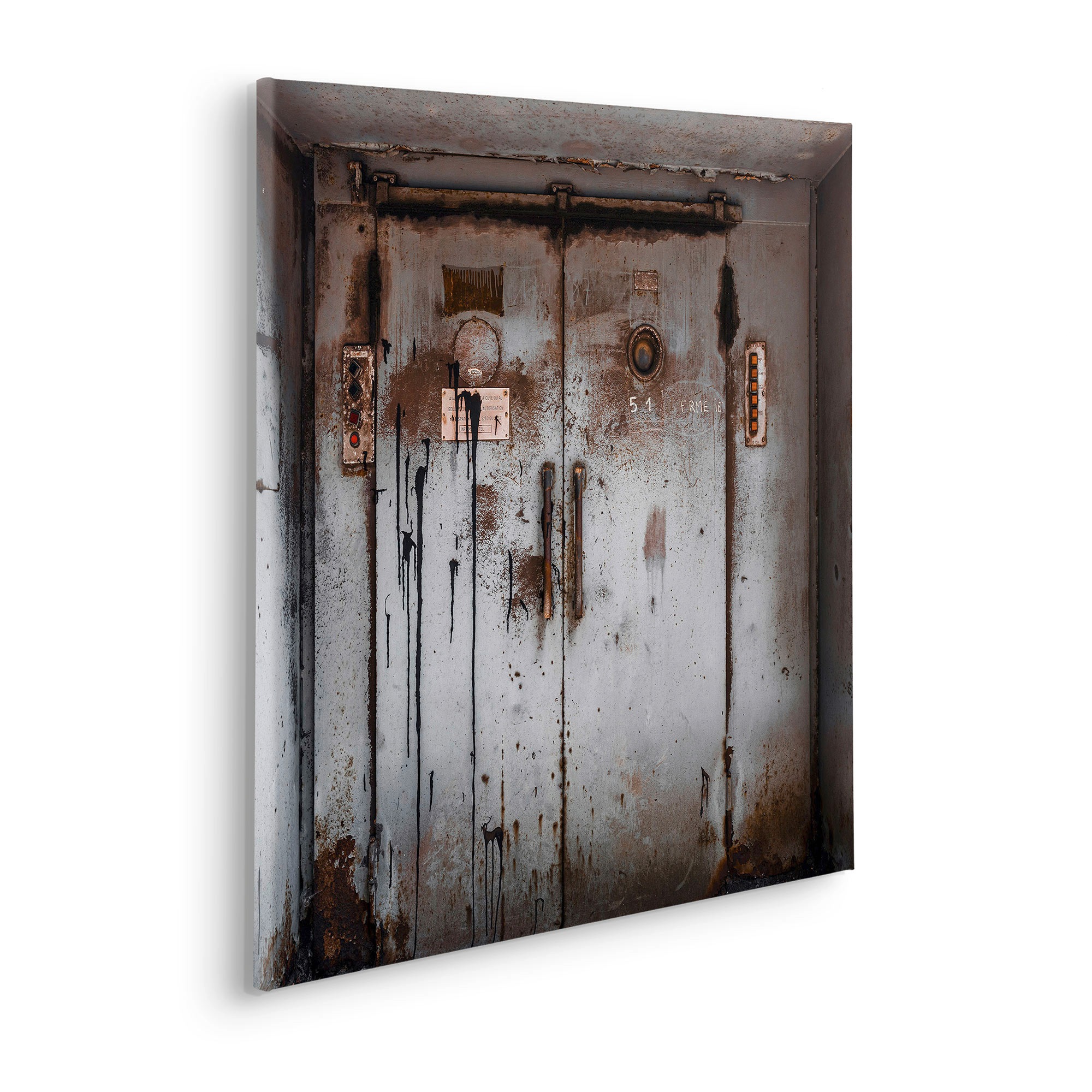 Komar Leinwandbild »Keilrahmenbild - Doorface - Grösse 60 x 60 cm«, Baum-Blätter-Natur-Berge-Blumen-Foto-Jahreszeiten-Landschaft-Meer-Strand-Palmen, (Packung, 1 St.), Deutsches Qualitätsvlies (155 g/m²)