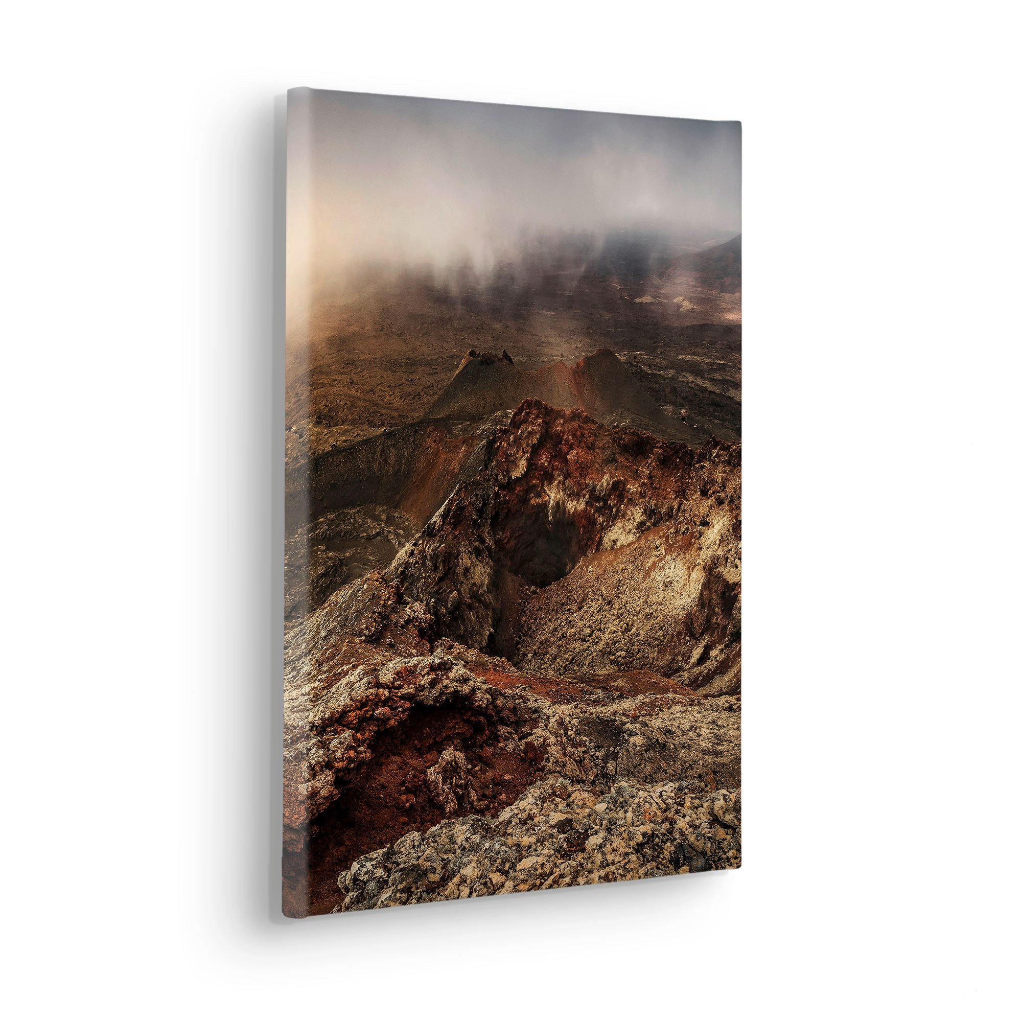 Komar Leinwandbild »Keilrahmenbild - Down to Earth - Grösse 30 x 40 cm«, Baum-Blätter-Natur-Berge-Blumen-Foto-Jahreszeiten-Landschaft-Meer-Strand-Palmen, (Packung, 1 St.), Deutsches Qualitätsvlies (155 g/m²)