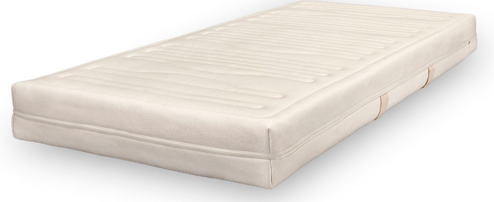 Baumberger Latexmatratze »Ergozone, mit Bio-Doppeljerseysteppbezug«, 16 cm hoch, (1 St.), 7-Zonen-100% Naturlatex-Matratze«, nach QUL Richtlinien streng Schadstoff geprüft, GOTS zertifizierter Bezug