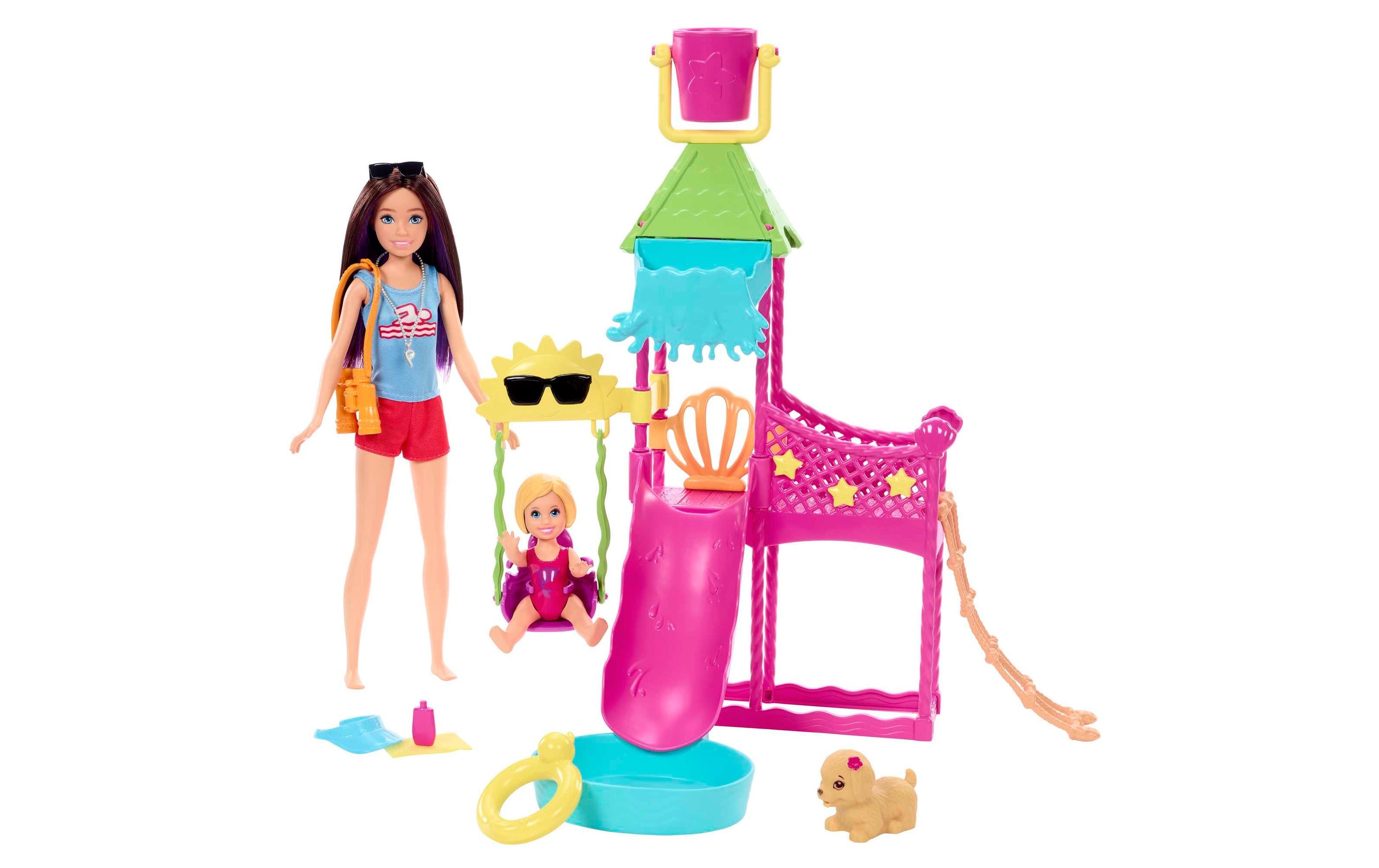 Barbie Anziehpuppe »Barbie Skipper Babysitters Waterpark«