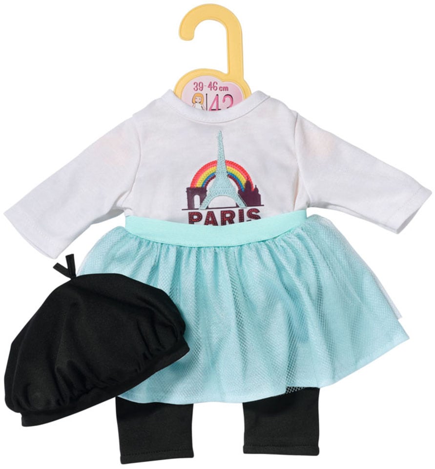 Zapf Creation® Puppenkleidung »Dolly Moda Paris Look, 43 cm«