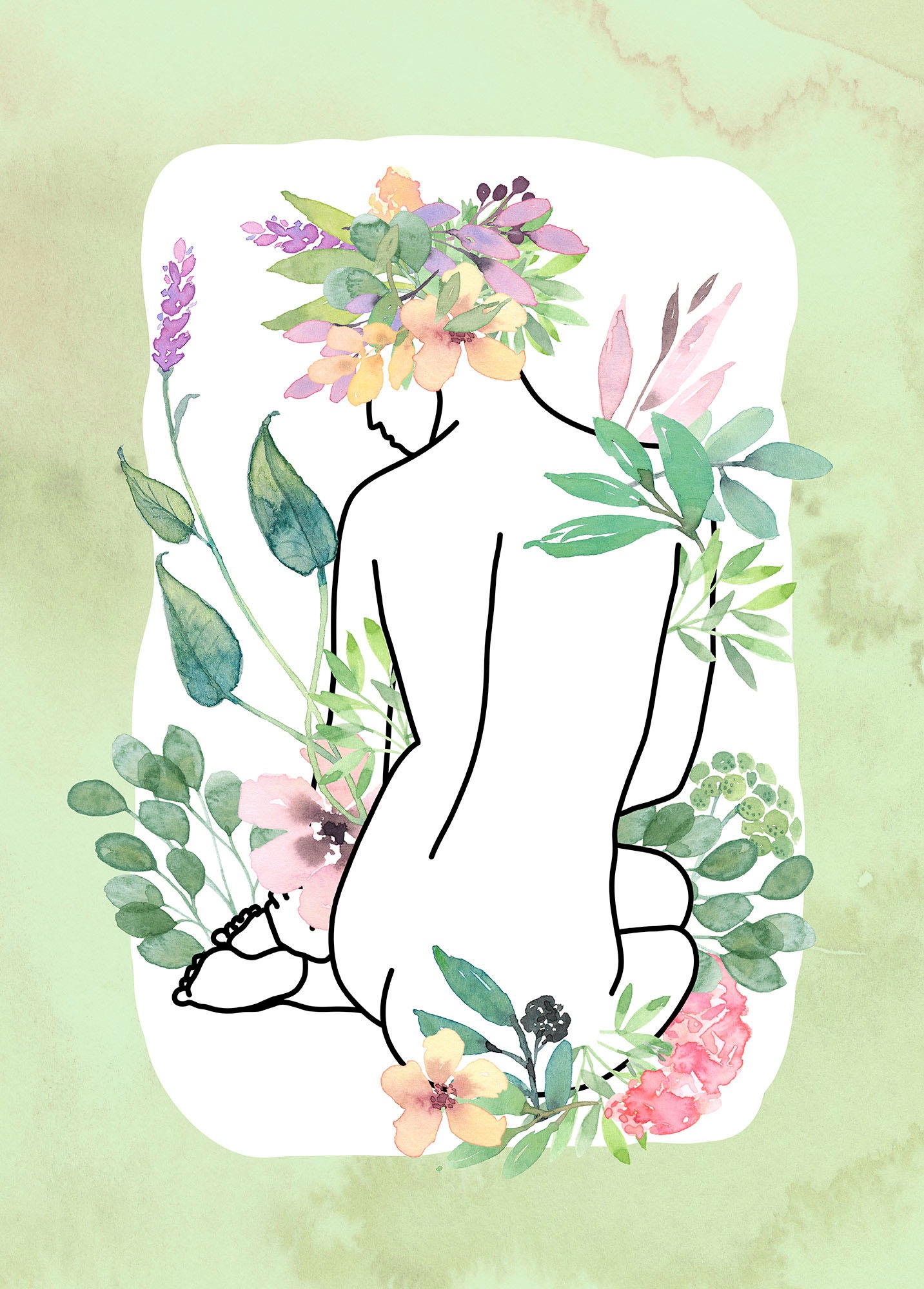 Komar Wandbild »Vita Pura«, (1 St.), Deutsches Premium-Poster Fotopapier mit seidenmatter Oberfläche und hoher Lichtbeständigkeit. Für fotorealistische Drucke mit gestochen scharfen Details und hervorragender Farbbrillanz.