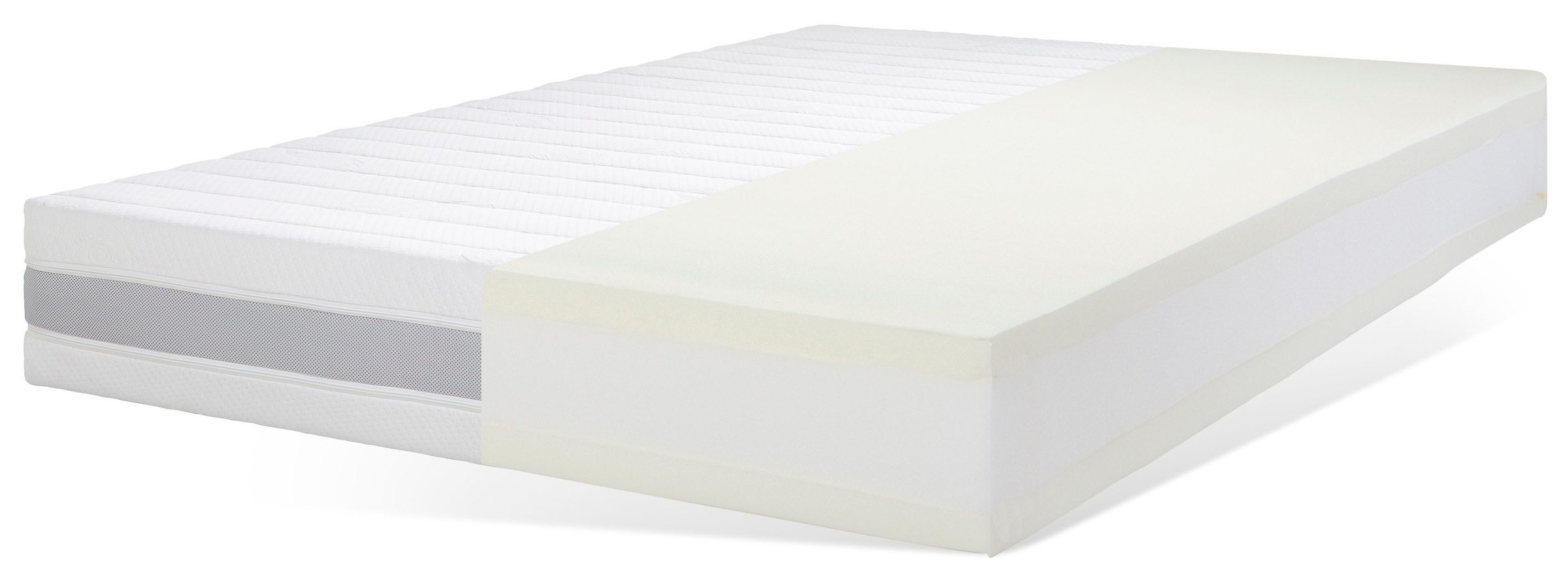 Malie Taschenfederkernmatratze »Königin«, 24 cm hoch, 1000 Federn, (1 St.), Federkern Matratze mit Luxushöhe und 7-Zonen, Topseller-Matratze von Malie, zusätzlich werden drei Härtegrade und fünf unterschiedliche Matratzenbezüge angeboten