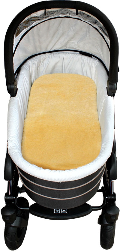 Heitmann Felle Babylammfell »Lammfell-Einlage«, ideal für Soft-Tragtaschen, Kinderwagen, Buggy, Kinderbett, waschbar