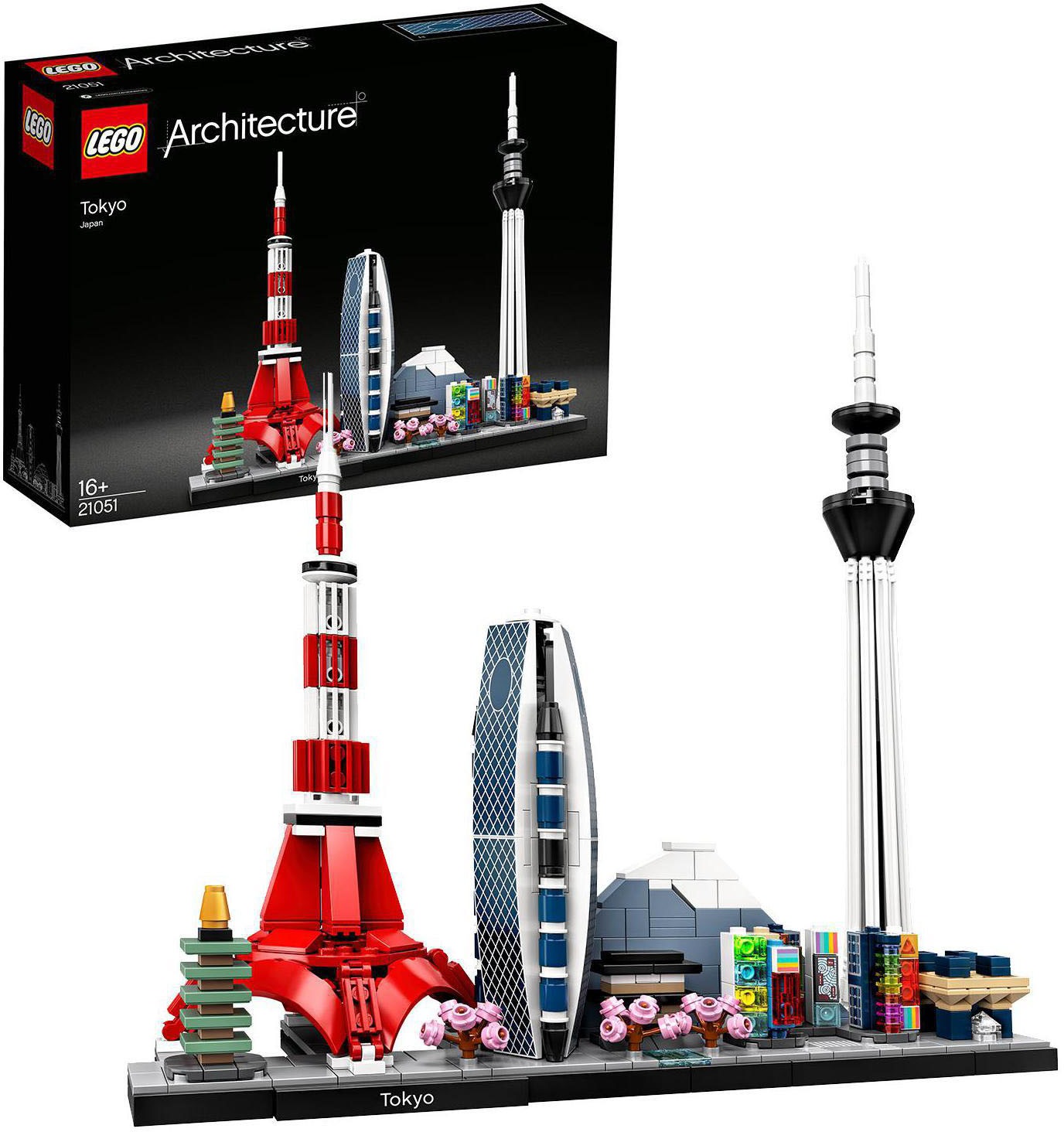 LEGO® Konstruktionsspielsteine »Tokio (21051), LEGO® Achritecture«, (547 St.), Made in Europe