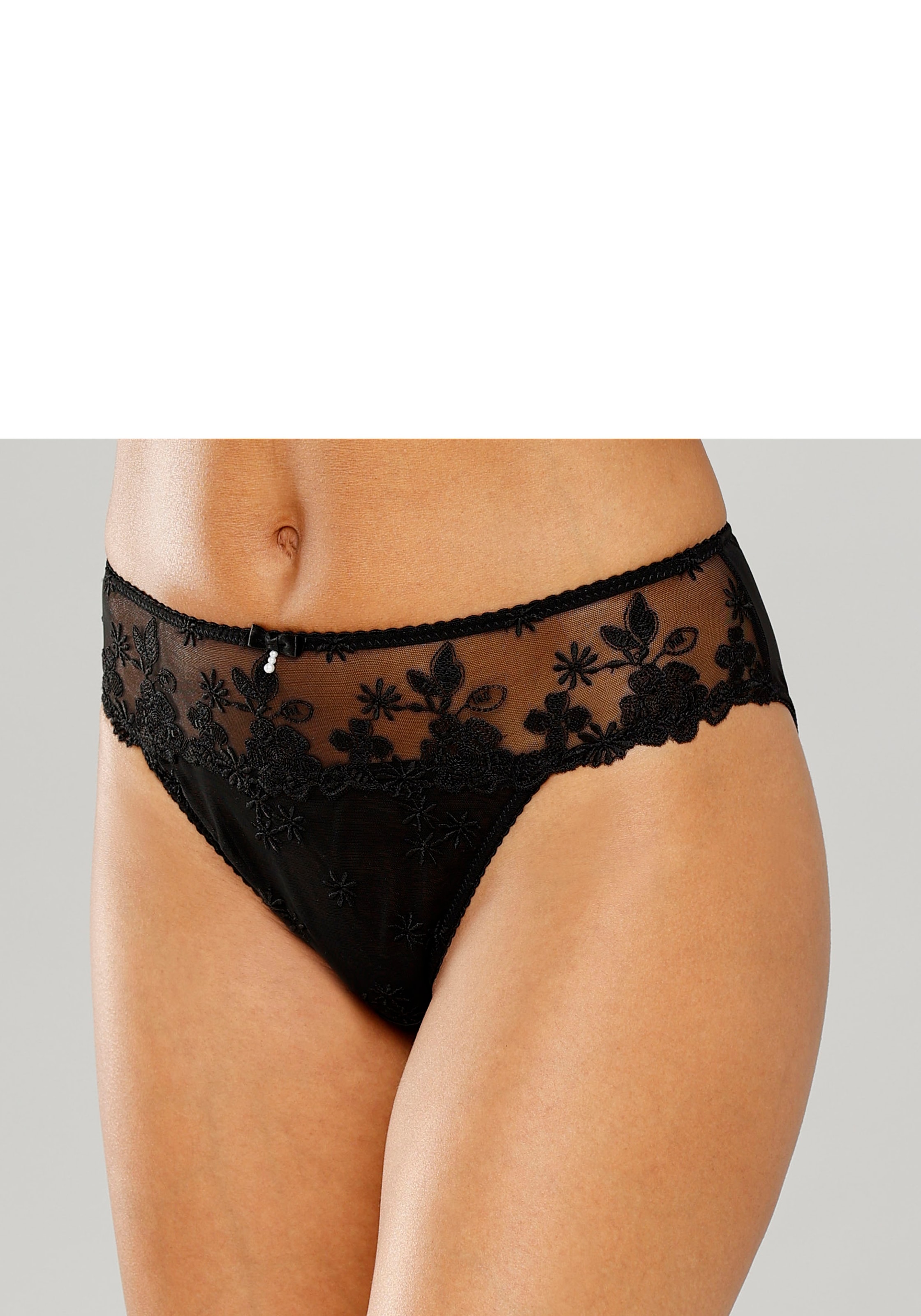 Nuance Jazz-Pants Slips, aus einzigartiger Spitze in sommerlichem Design