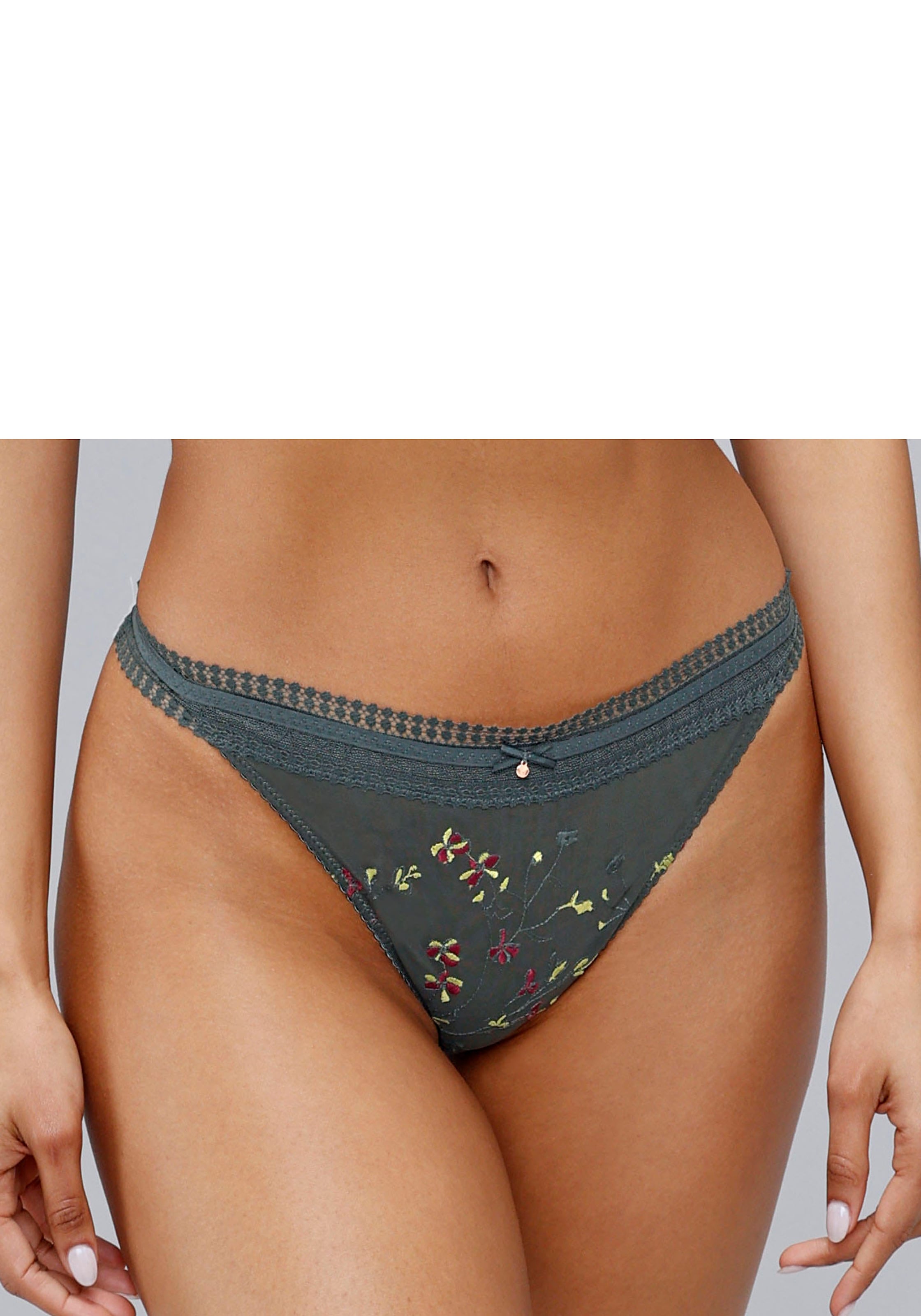 LASCANA Tanga, in floraler Optik