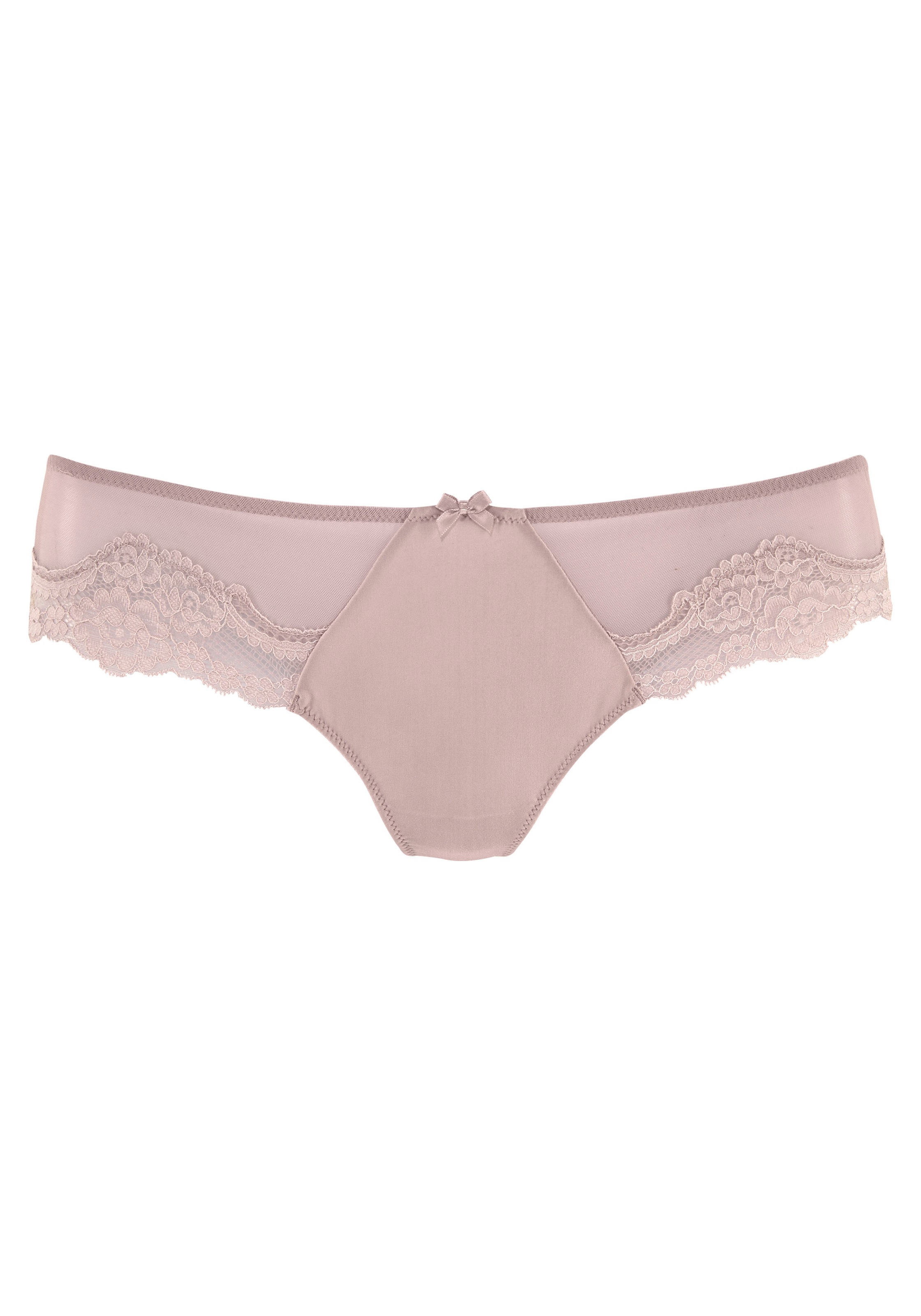 LASCANA String, mit extravaganter Spitze in blumiger Optik