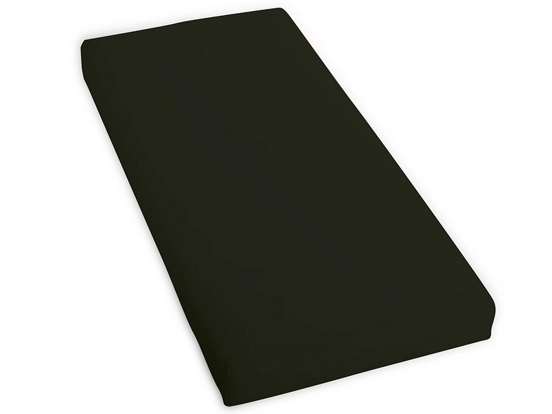 Fixleintuch SATIN LOTUS 180x200cm schwarz