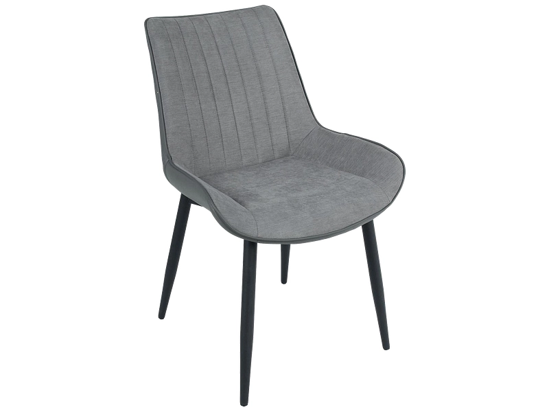 Stuhl ST-MORITZ Stoff grau