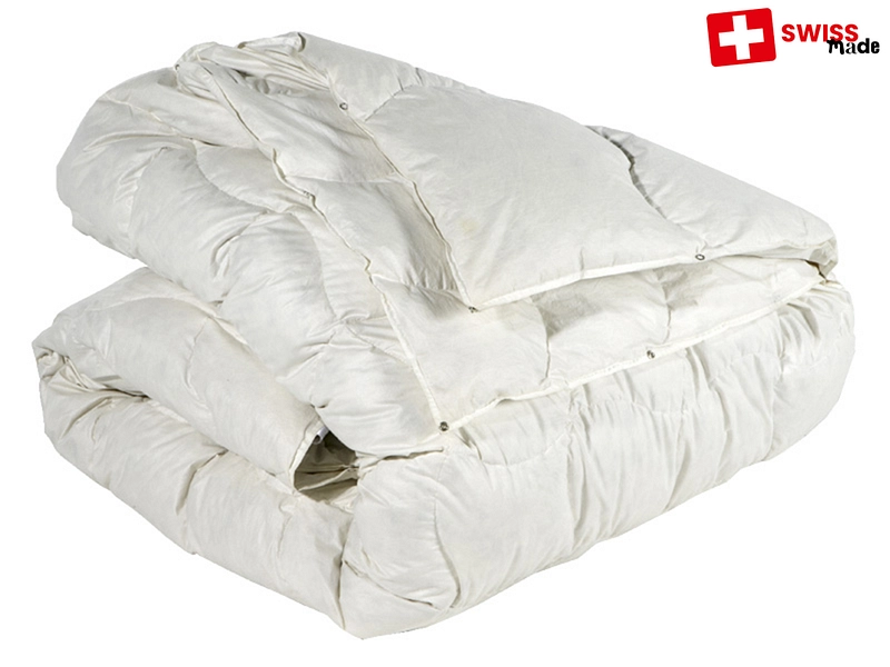Duvet ALBIS 90% QUATTRO 240x240cm heiss