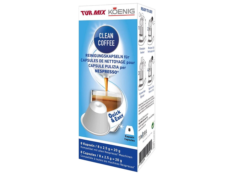 Clean coffee für Nespresso Maschine KOENIG